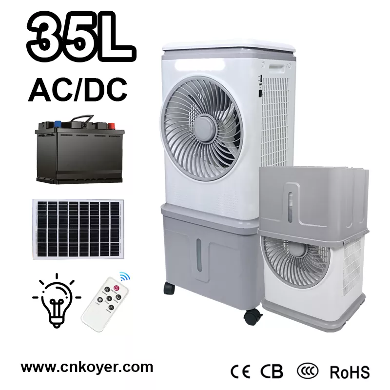 Ventilador refrigerador de ar evaporativo doméstico