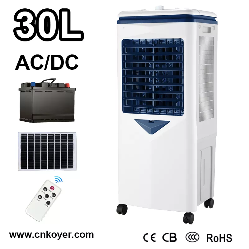 Ventilador refrigerador de ar portátil AC DC