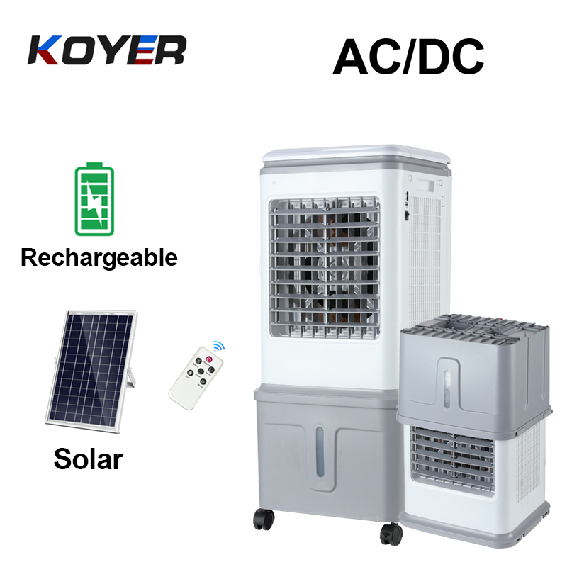 Ventilador refrigerador de ar recarregável portátil