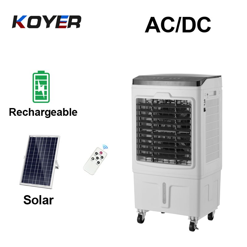 Ventilador de refrigerador de ar DC com controle remoto