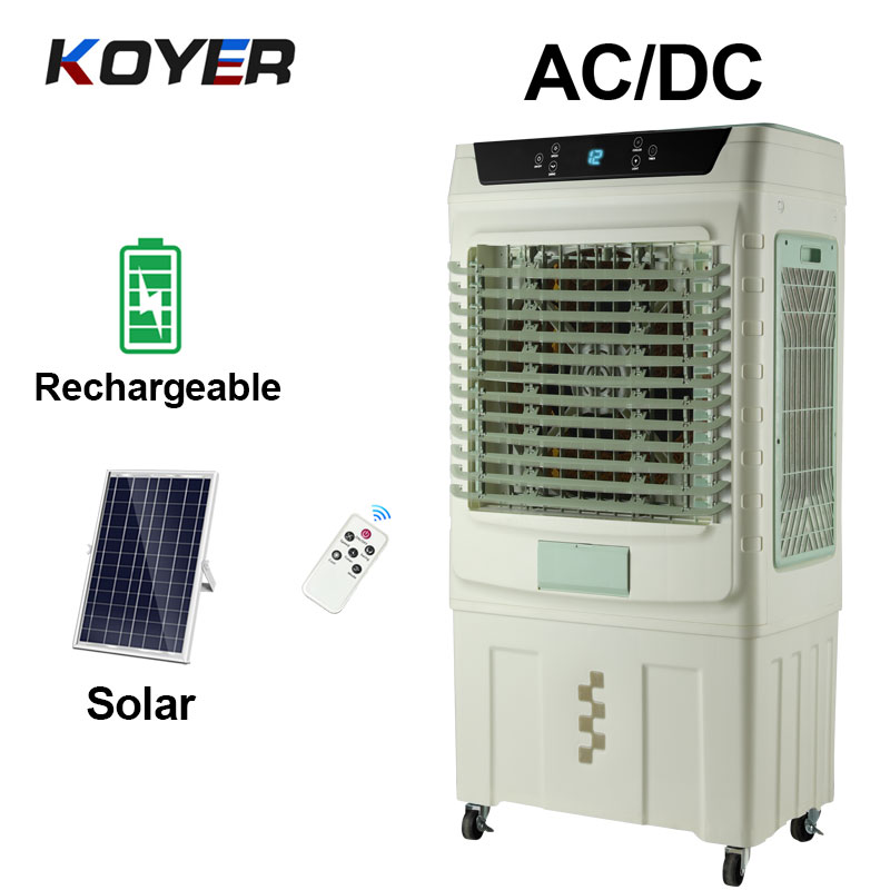 Ventilador solar com controle remoto