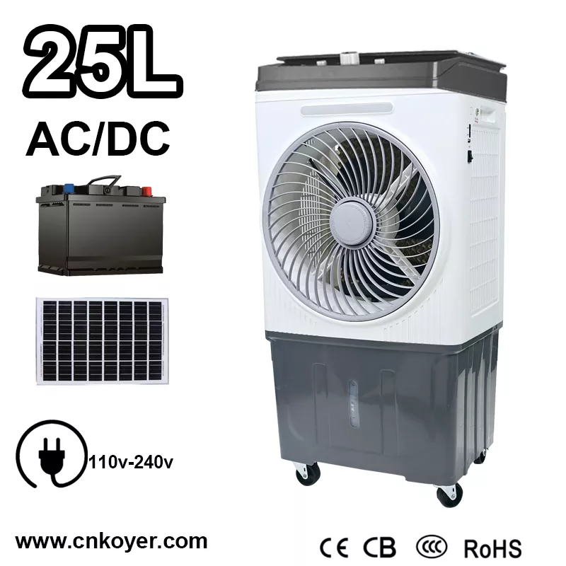 Ventilador pequeno do refrigerador de ar AC DC