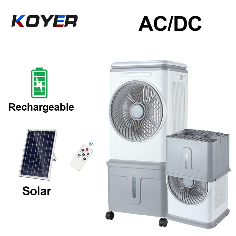 Ventilador pequeno refrigerador de ar solar
